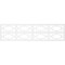Ekena Millwork Set of Four Panels for 94 1/2"W x 24 1/4"H Lakewood Fretwork Wainscot Wall Paneling WPKP12X01X47LWD - alternate 3